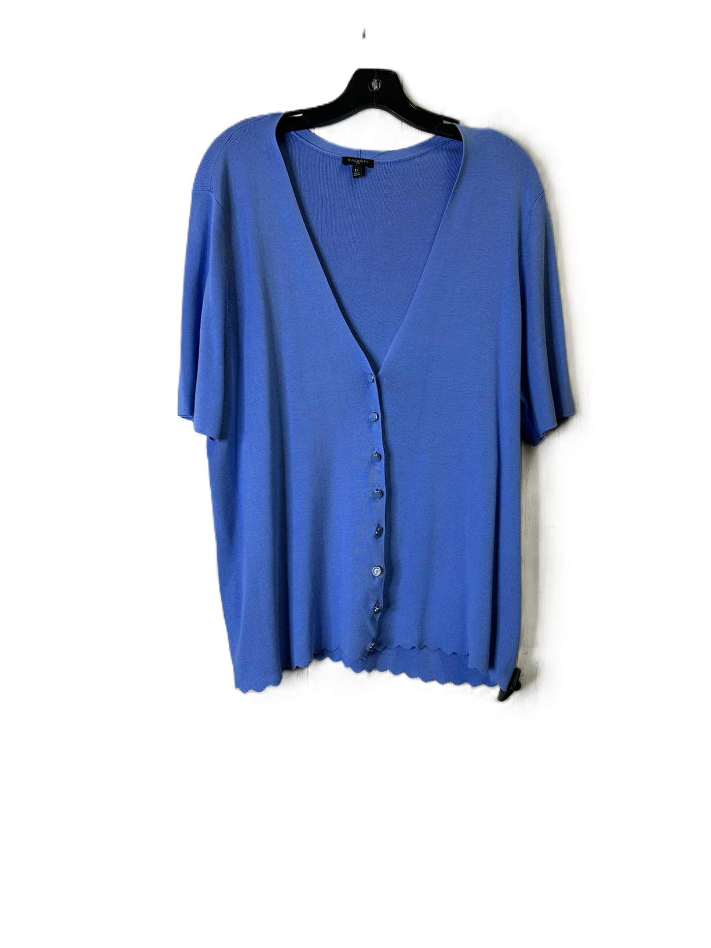 Cardigan By Talbots In Blue, Size: 2x