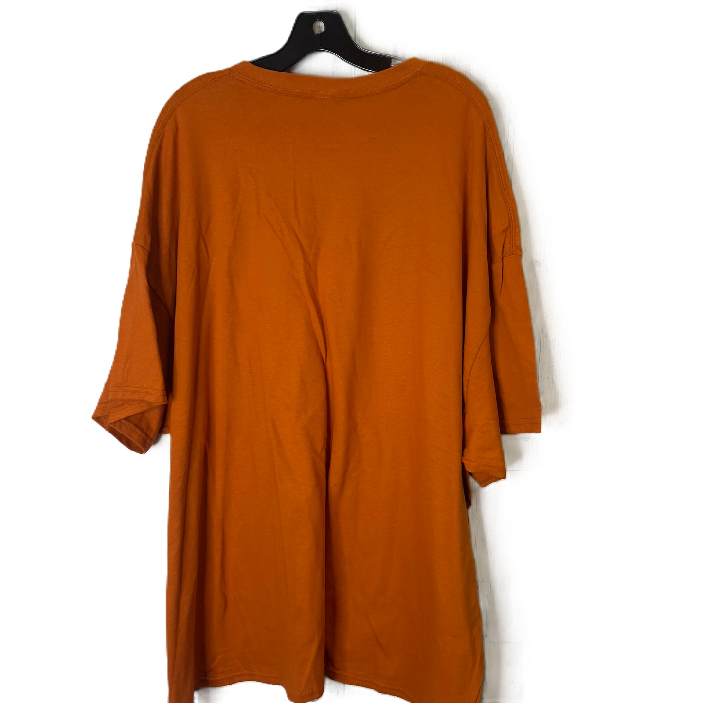 Top Short Sleeve By Gildan In Orange, Size: 4x