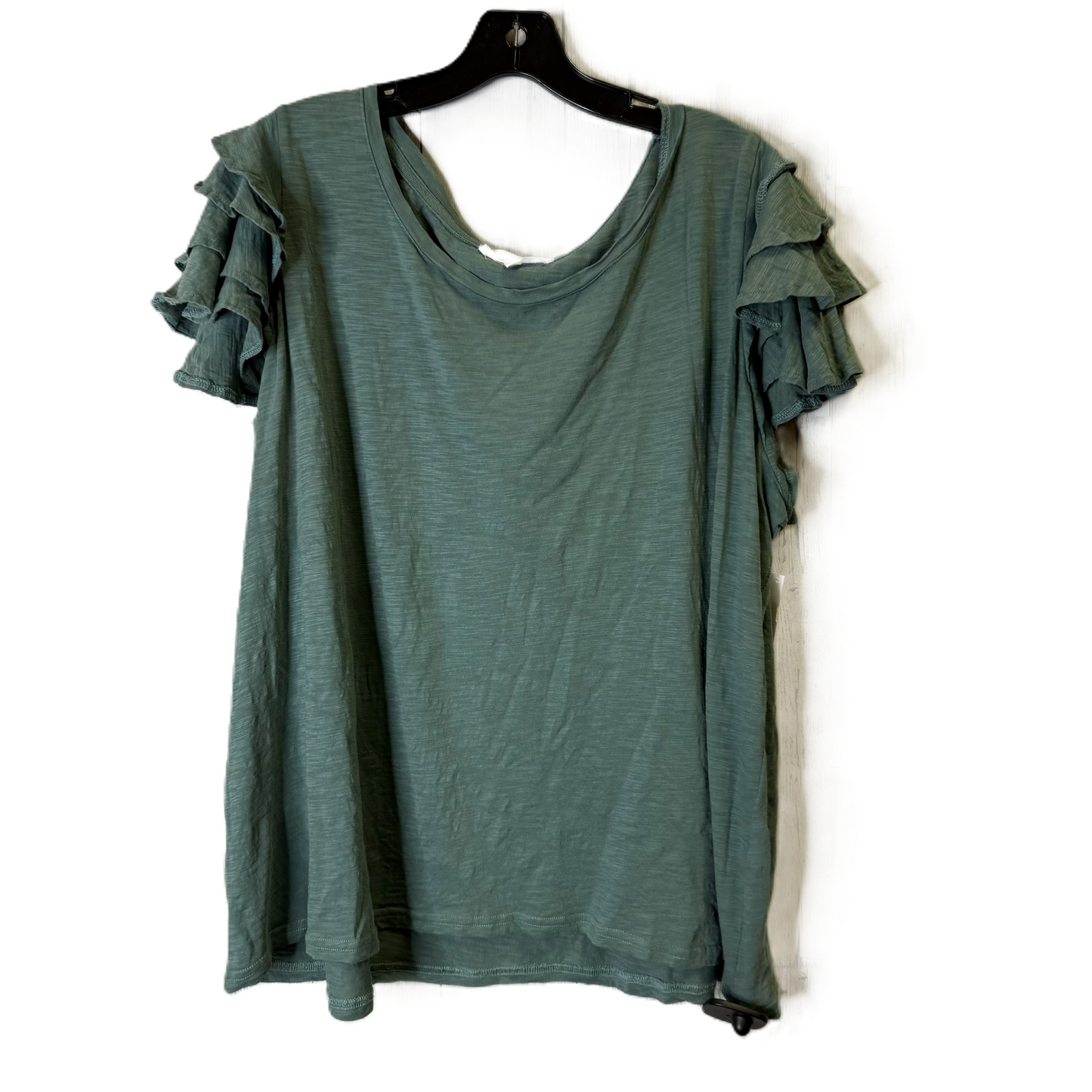 Top Short Sleeve By Jane And Delancey In Teal, Size: 3x