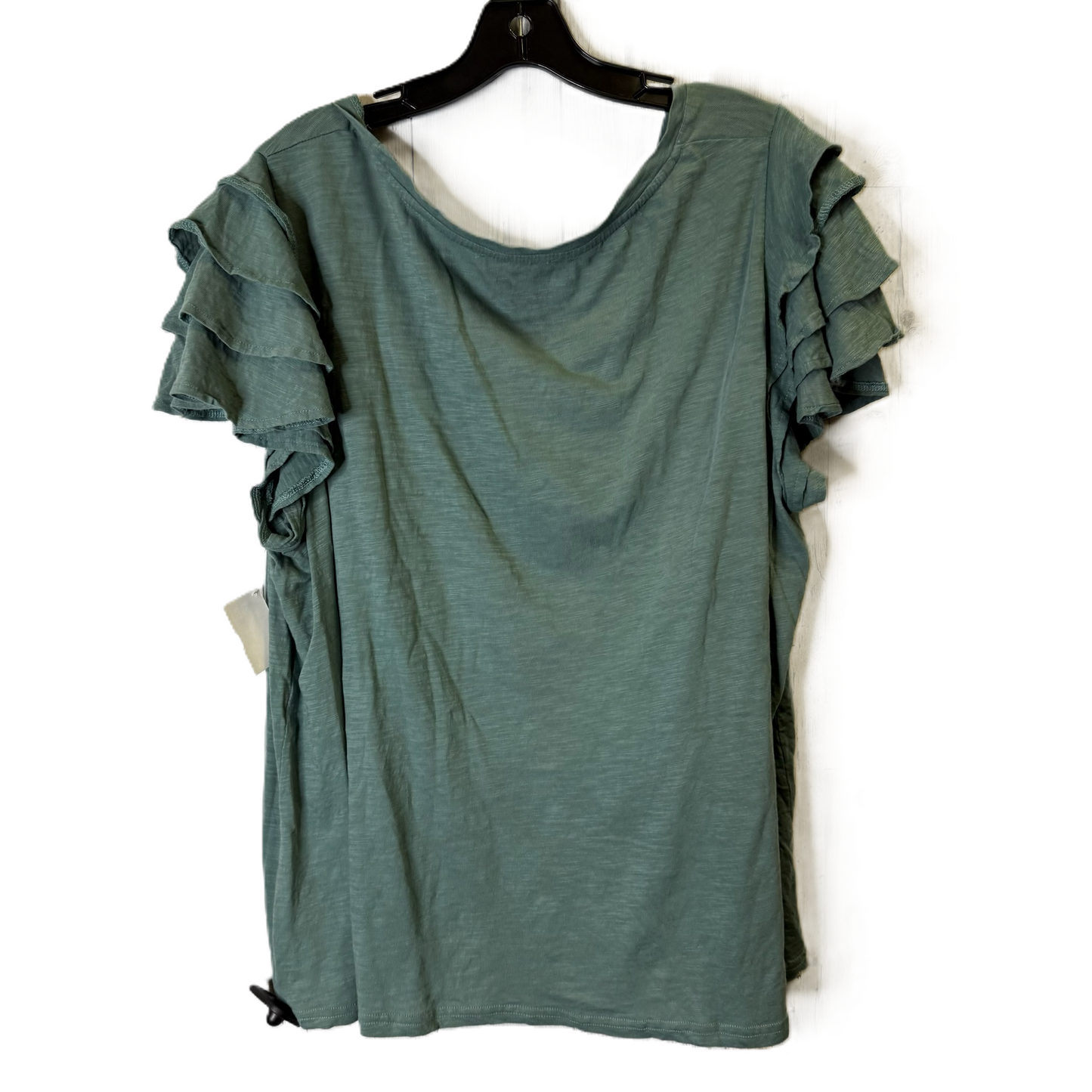 Top Short Sleeve By Jane And Delancey In Teal, Size: 3x