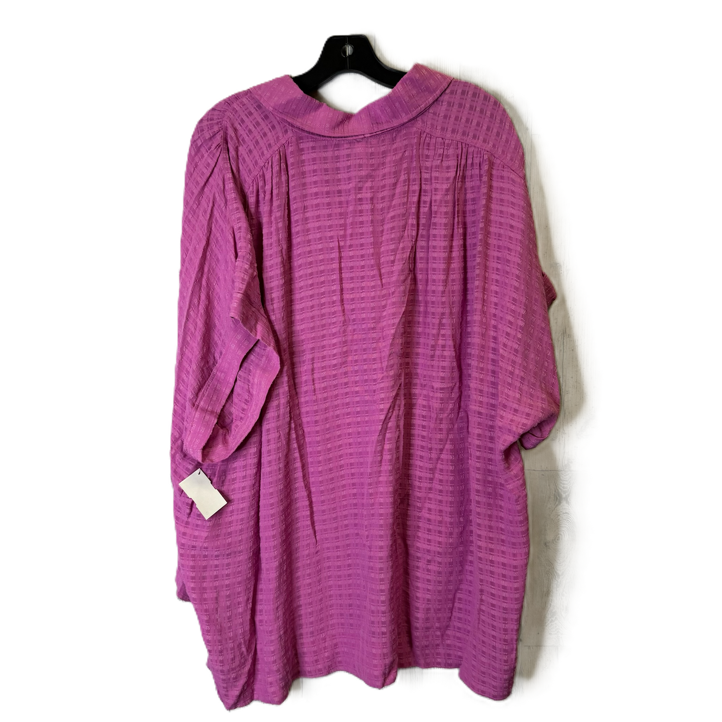 Top Short Sleeve By Wonderly In Pink, Size: Xxl