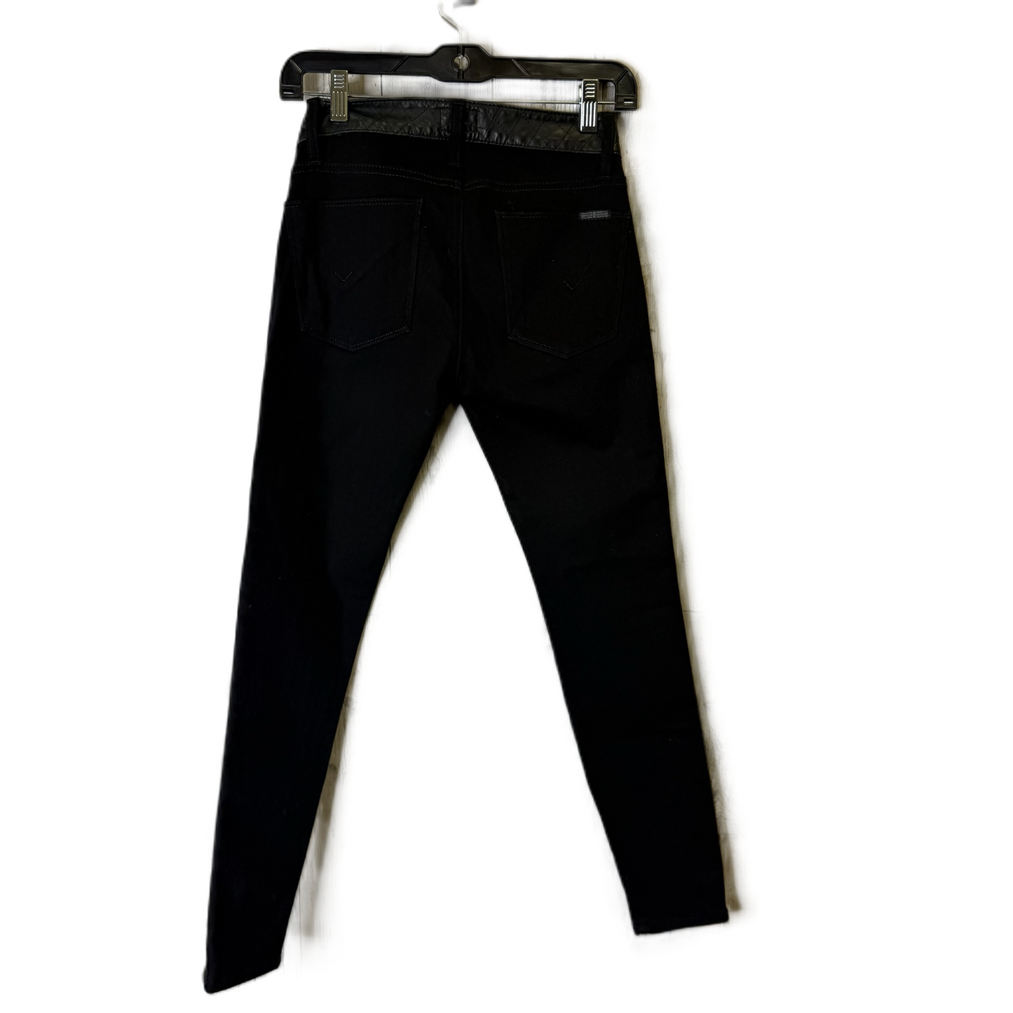 Jeans Skinny By Hudson In Black Denim, Size: 2