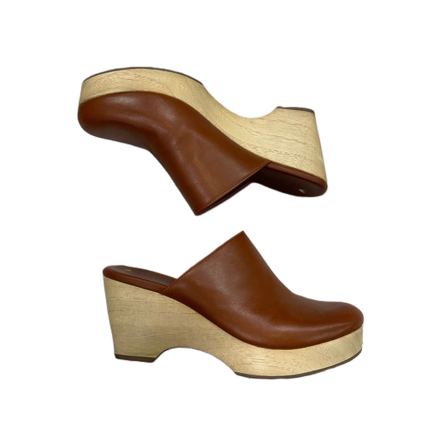 Shoes Heels Block By Everlane In Brown, Size: 9