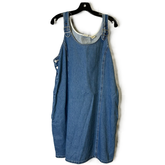 Dress Casual Short By Levis In Blue Denim, Size: Xl