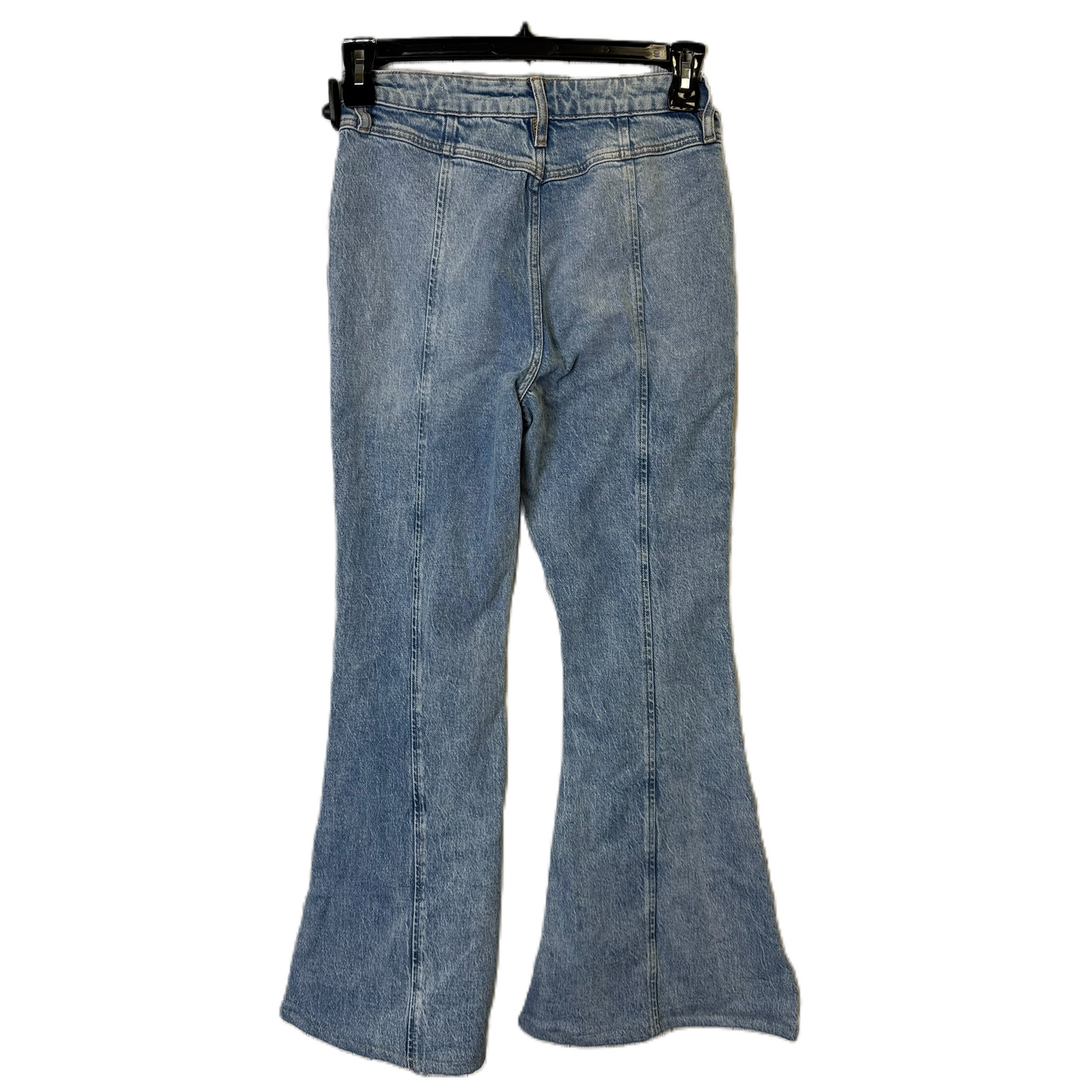 Jeans Straight By Forever 21 In Blue Denim, Size: 2