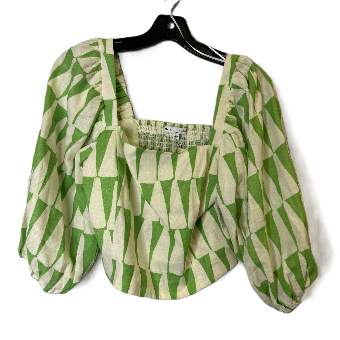 Top Long Sleeve By Clothes Mentor In Green, Size: S