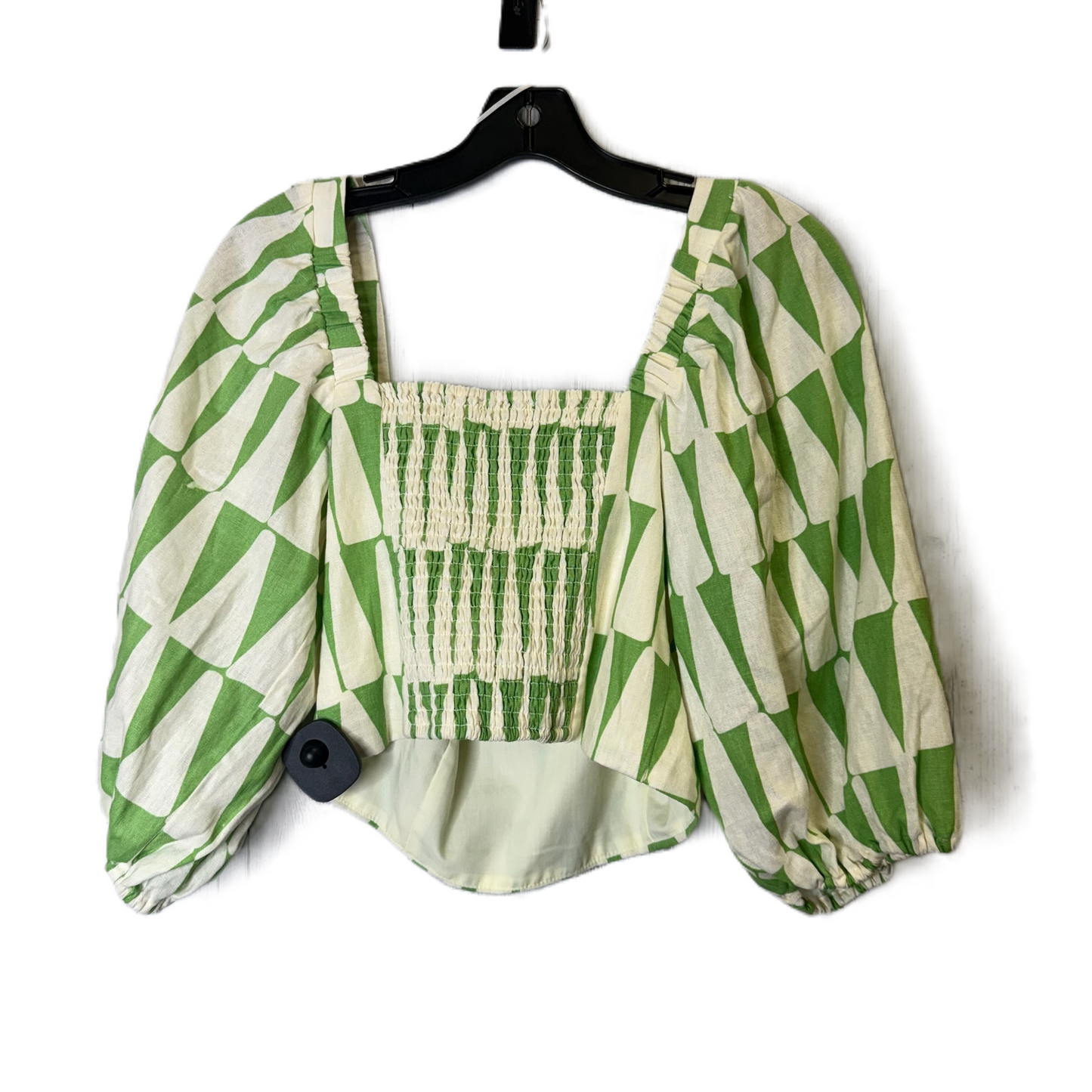 Top Long Sleeve By Clothes Mentor In Green, Size: S