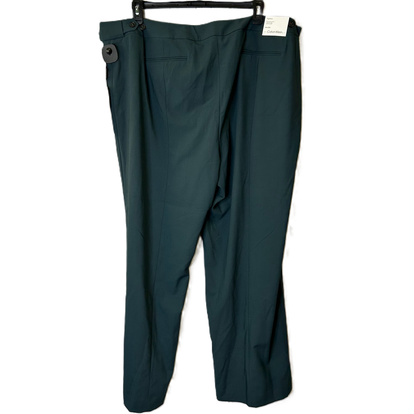 Pants Dress By Calvin Klein In Green, Size: 22