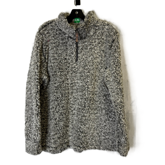 Jacket Faux Fur & Sherpa By Weatherproof In Grey, Size: Xl