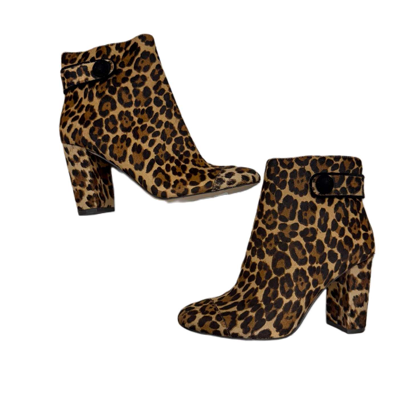 Shoes Heels Block By Ann Taylor In Animal Print, Size: 6