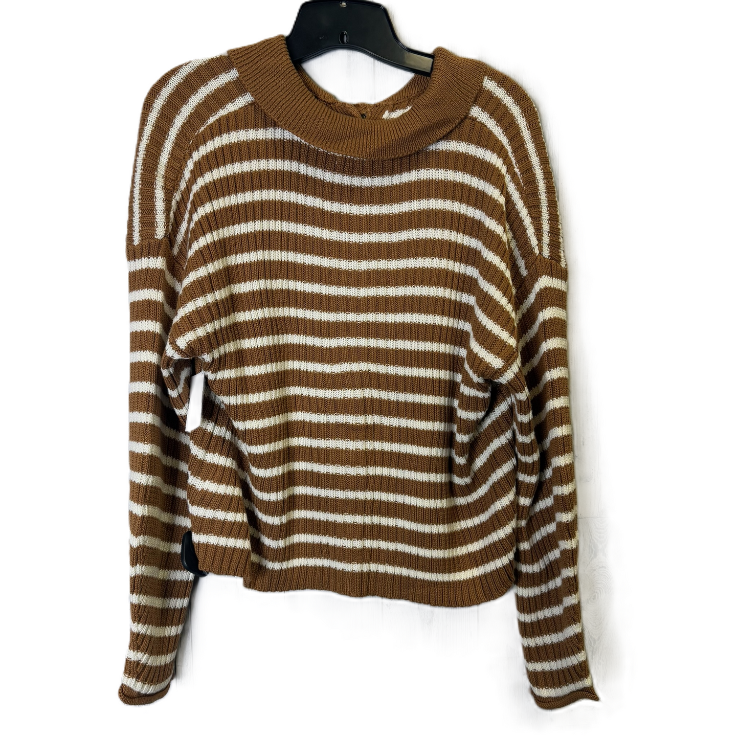 Sweater Cardigan By Promesa In Brown, Size: S