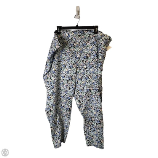 Pants Other By Terra & Sky In Floral Print, Size: 5x