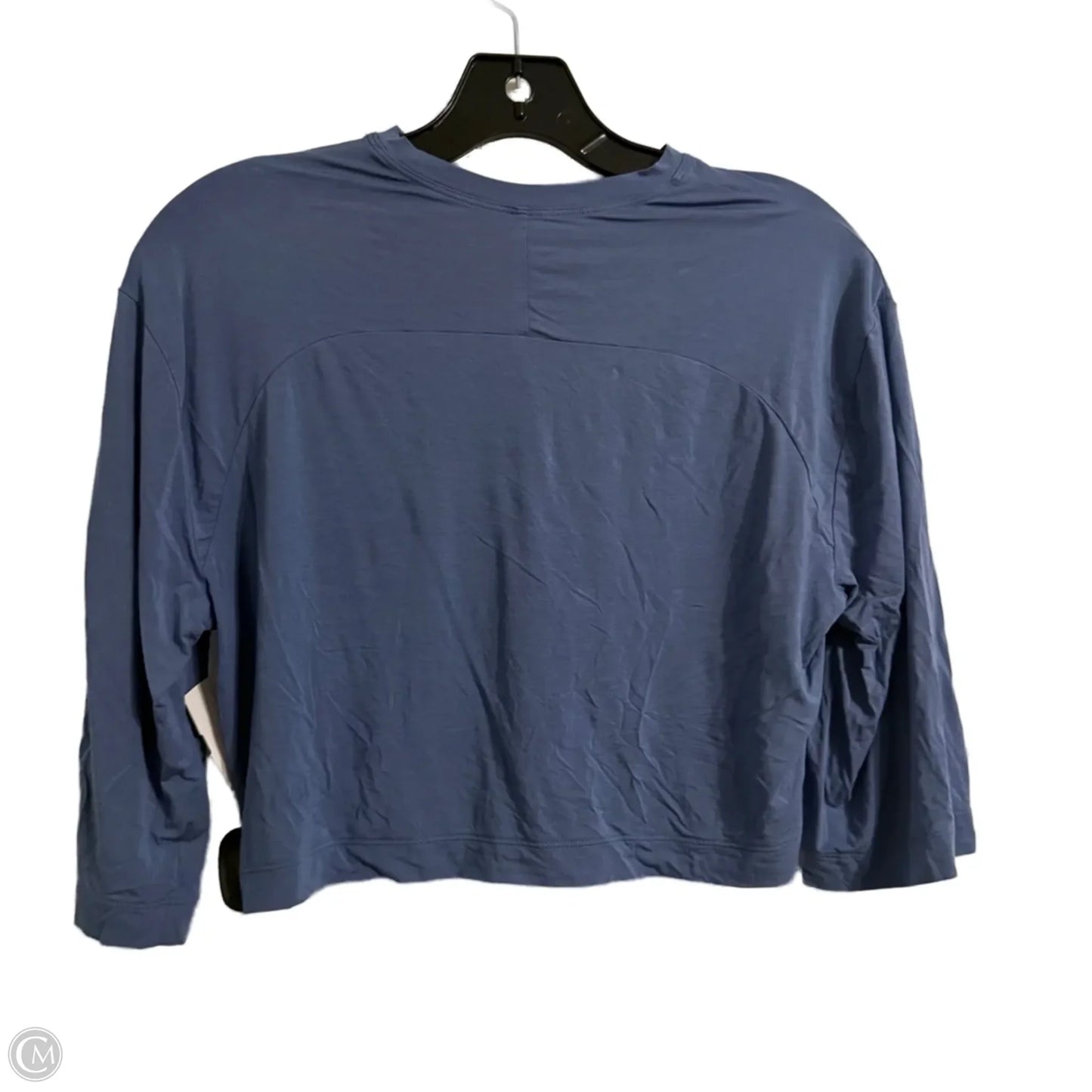 Athletic Top Short Sleeve By Lululemon In Blue, Size: 2