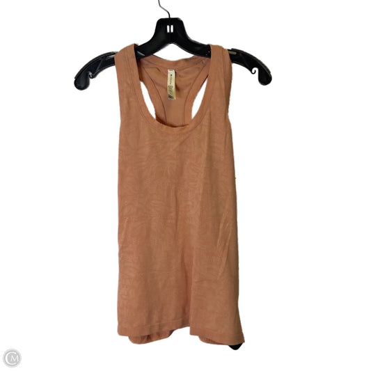 Athletic Tank Top By Athleta In Orange, Size: L