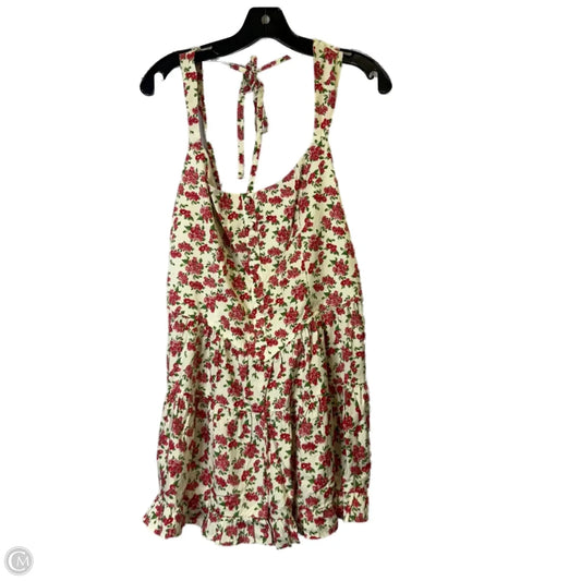 Romper By Wild Fable In Floral Print, Size: M