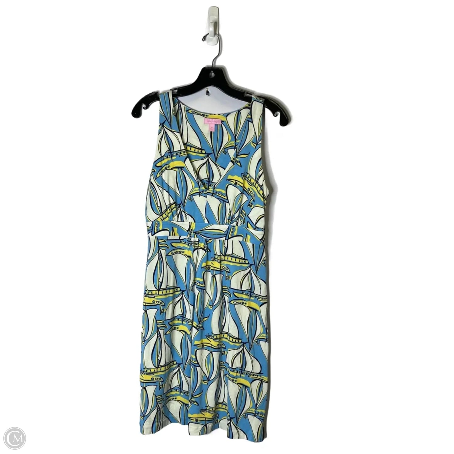 Dress Casual Short By Lilly Pulitzer In Blue, Size: M