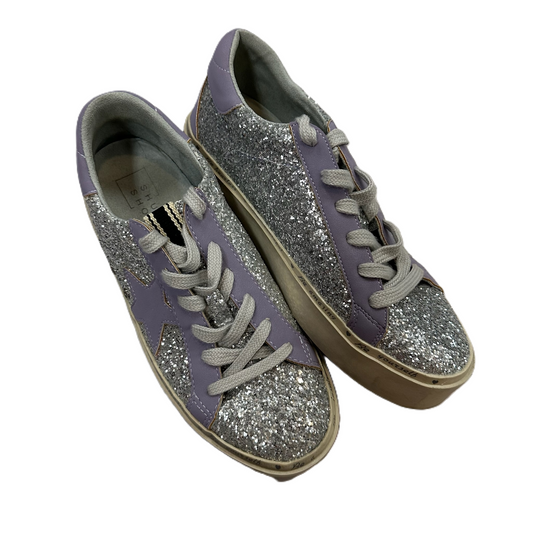 Purple Shoes Sneakers By Shu Shop, Size: 7.5