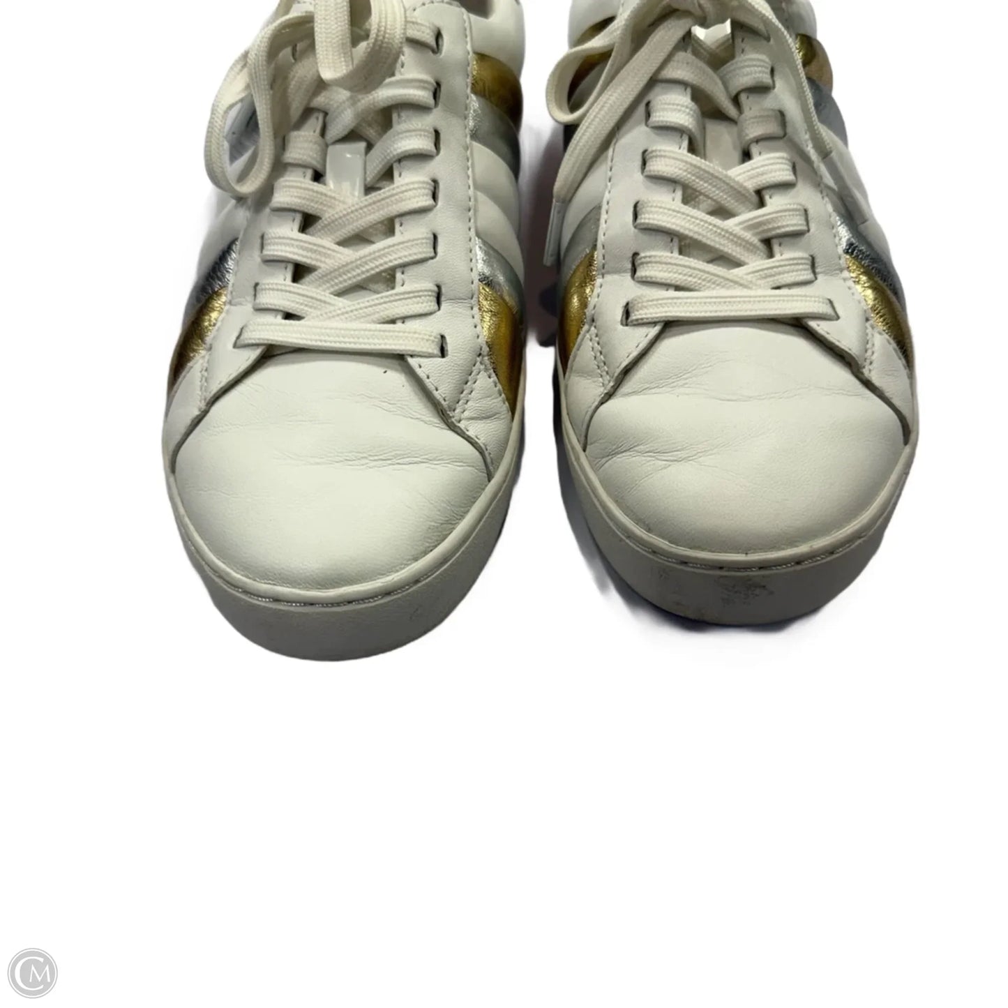 Shoes Designer By Michael By Michael Kors In White, Size: 10