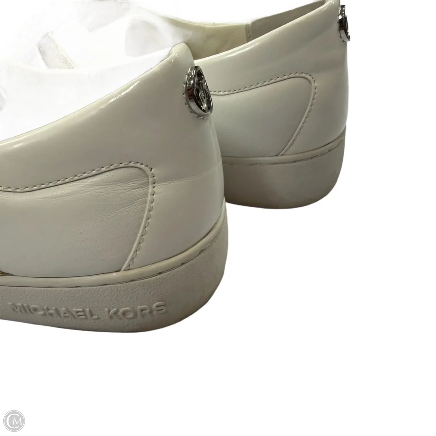 Shoes Designer By Michael By Michael Kors In White, Size: 10