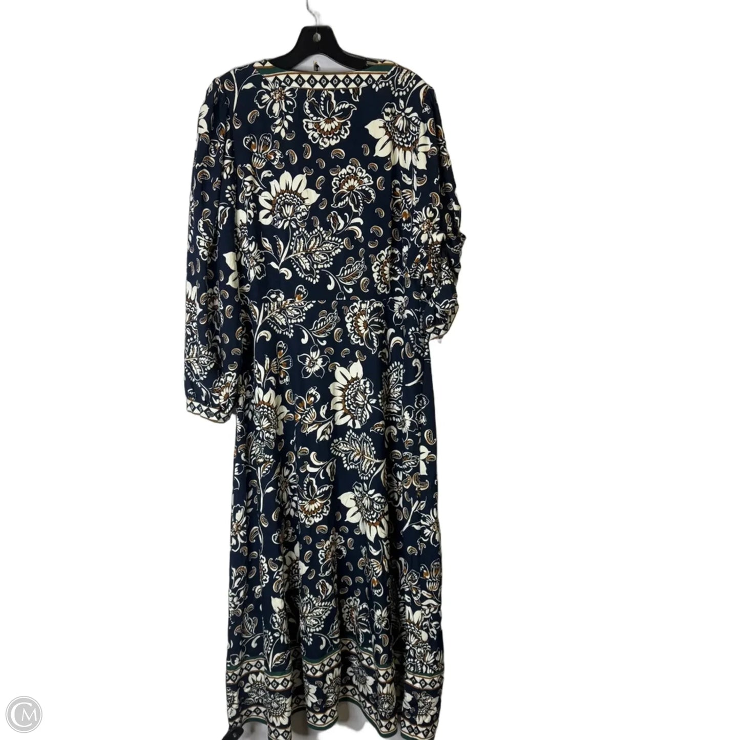 Dress Casual Maxi By Loft In Blue, Size: 14