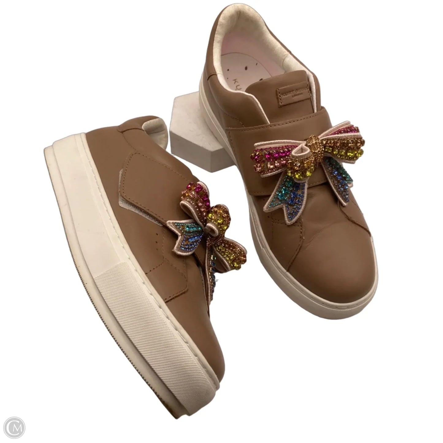 Shoes Designer By Kurt Geiger In Beige, Size: 10