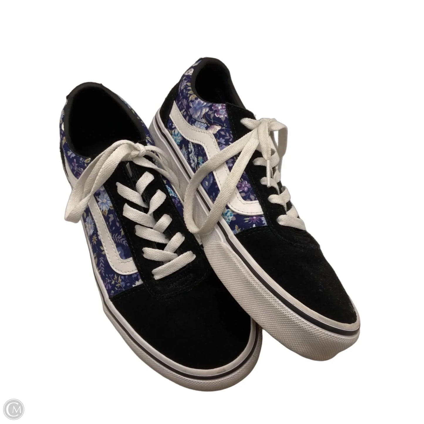 Shoes Sneakers By Vans In Black, Size: 8