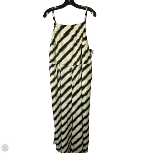 Jumpsuit By H&m In Cream, Size: Xl