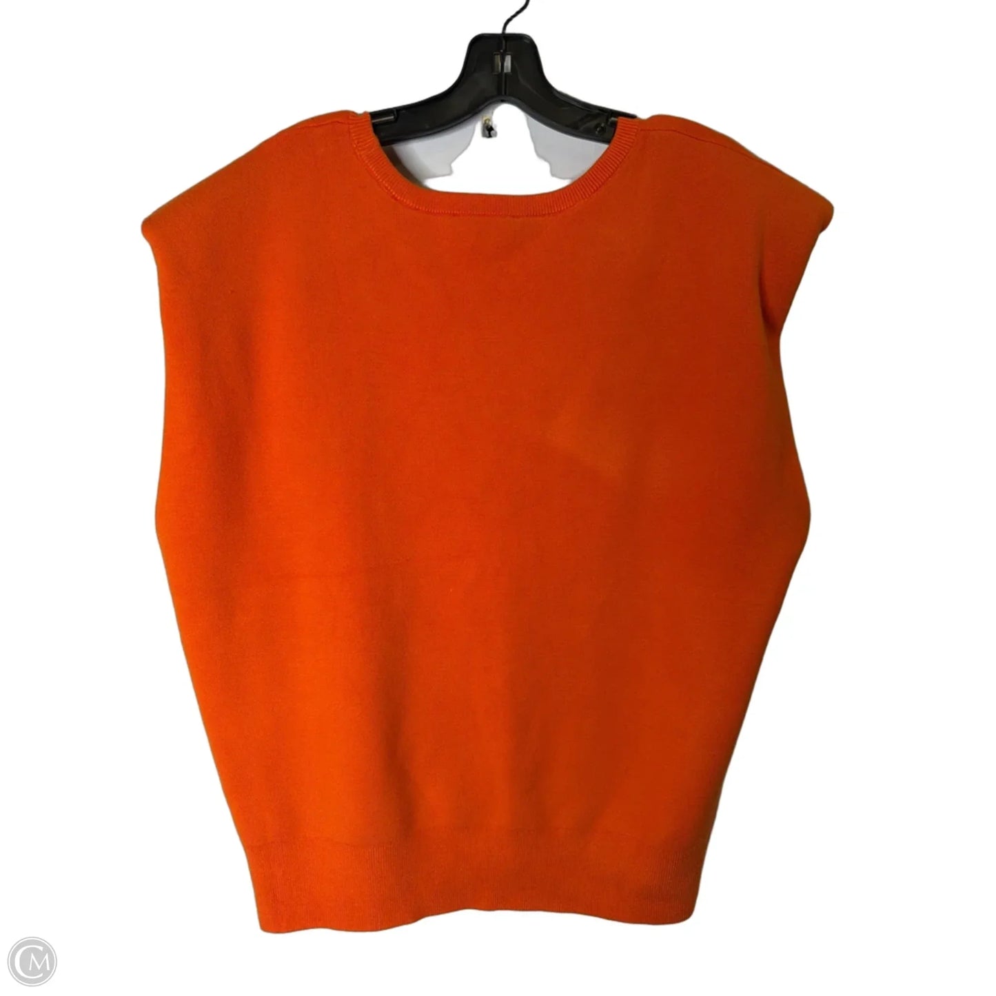 Vest Sweater By Express In Orange, Size: Xl