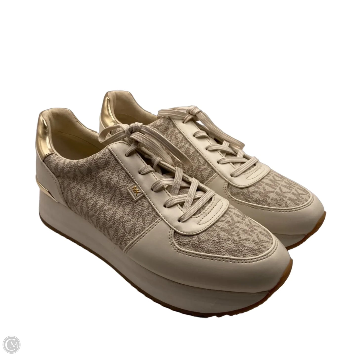 Shoes Designer By Michael By Michael Kors In Taupe, Size: 11