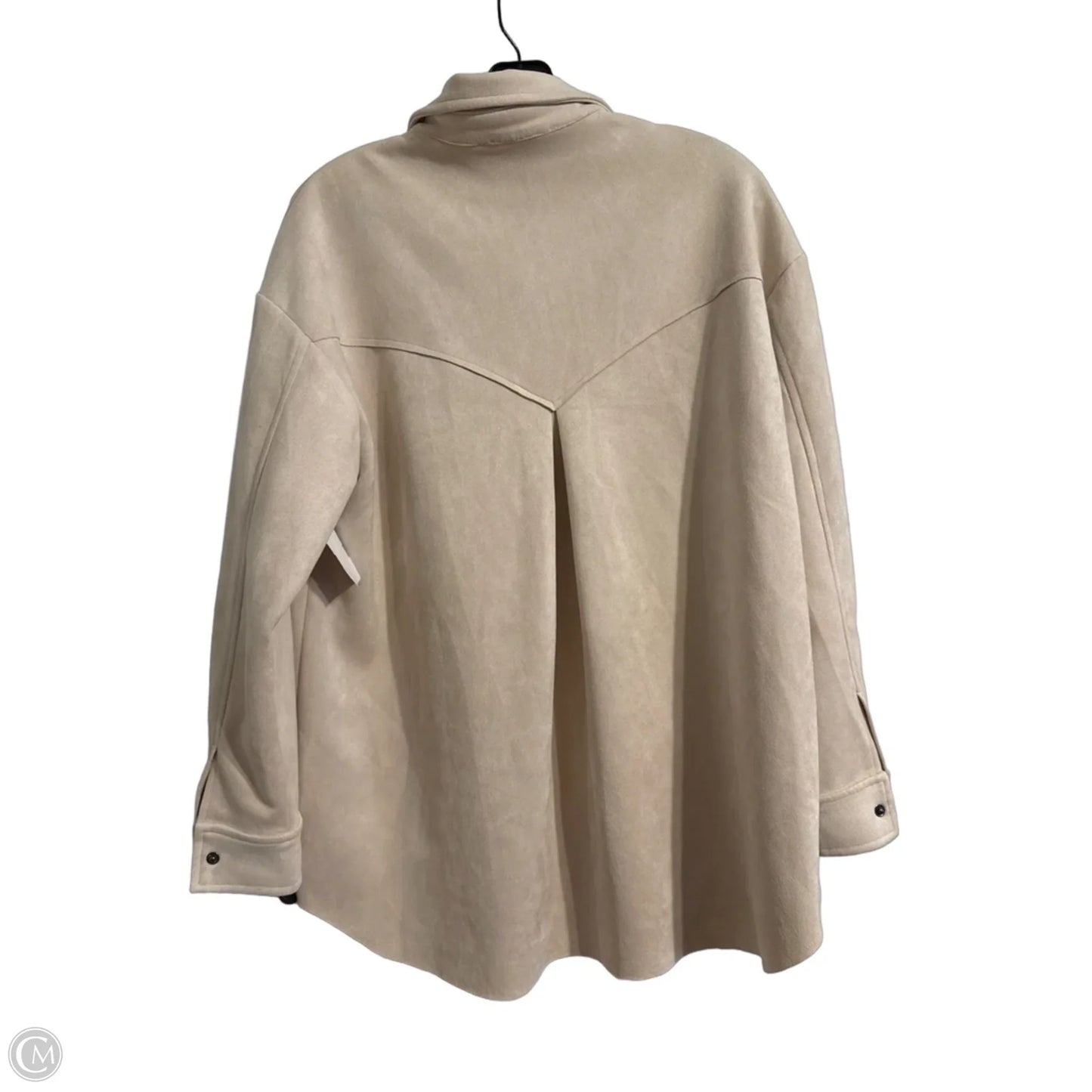 Jacket Shirt By Altard State In Cream, Size: S