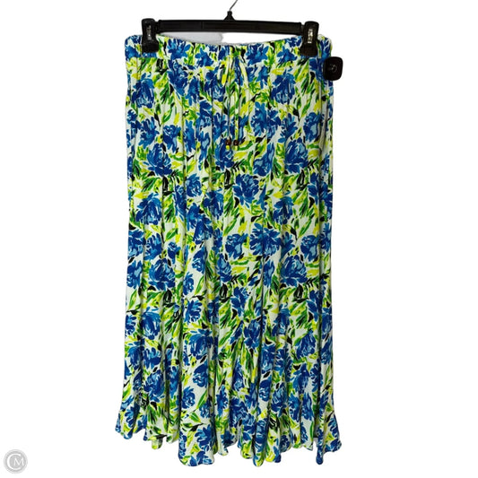 Skirt Maxi By Agb In Blue, Size: Xl