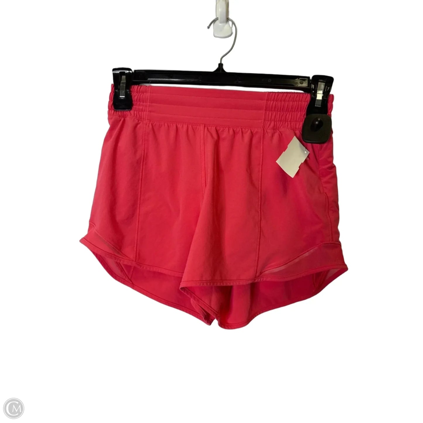 Athletic Shorts By Lululemon In Pink, Size: 4