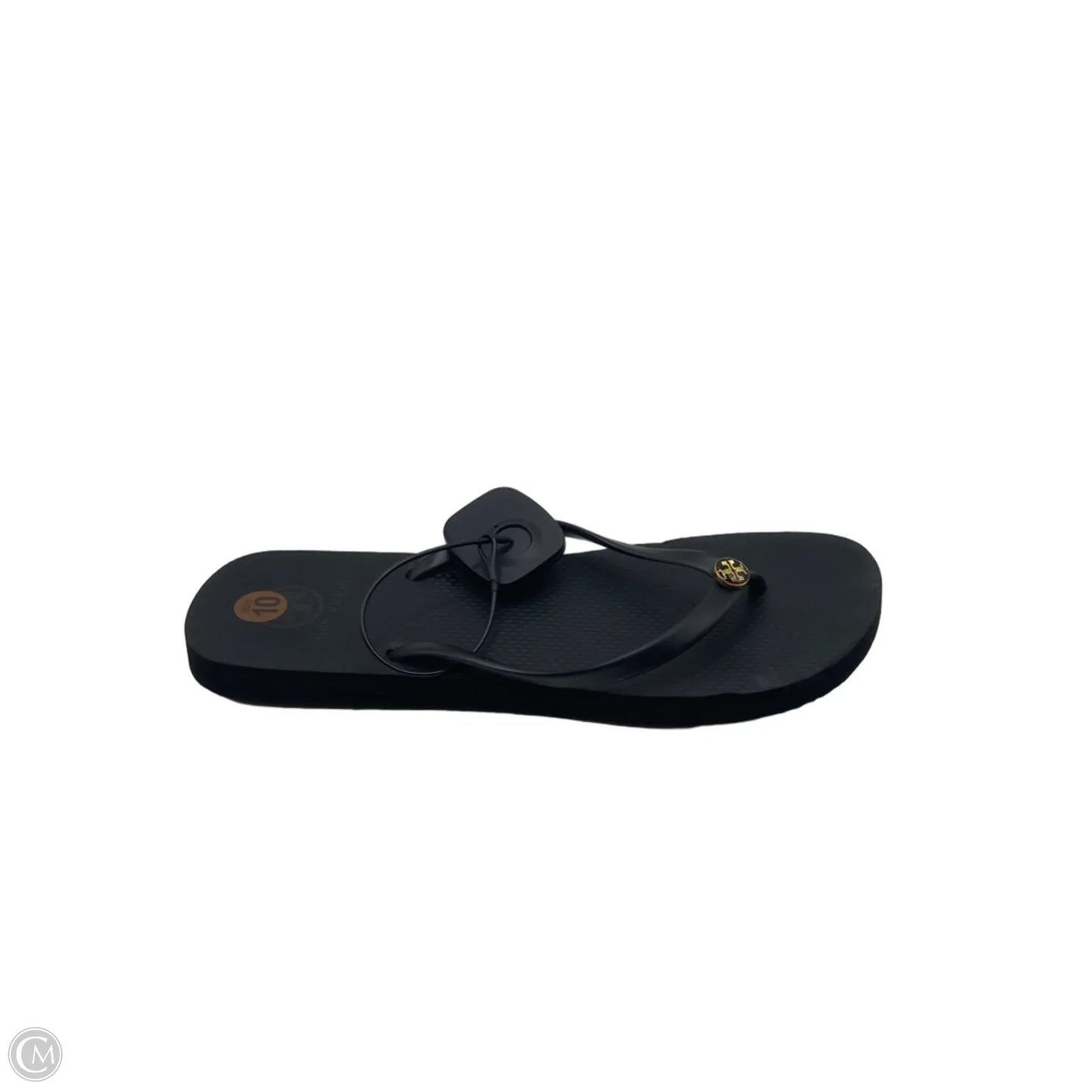 Sandals Designer By Tory Burch In Black, Size: 10