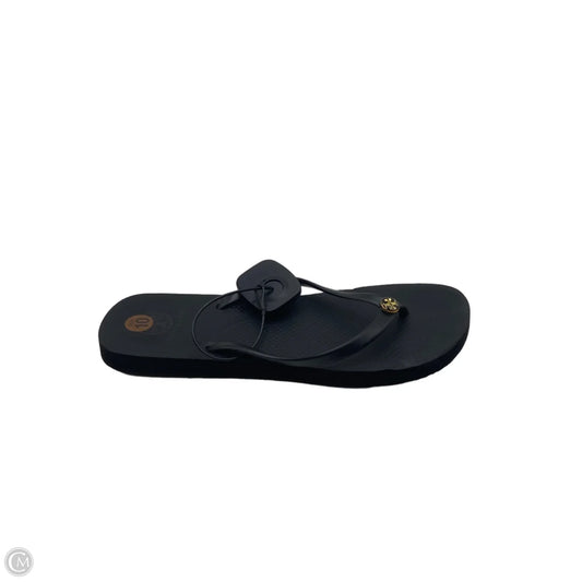 Sandals Designer By Tory Burch In Black, Size: 10