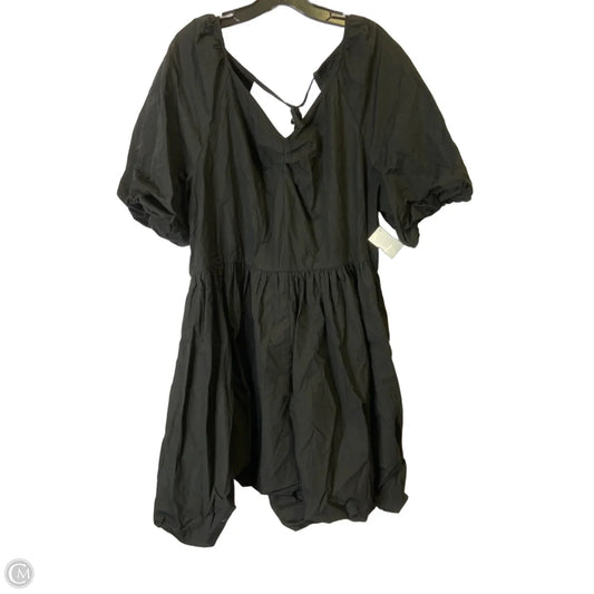 Dress Casual Maxi By Time And Tru In Black, Size: 3x