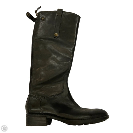 Boots Knee Flats By Sam Edelman In Black, Size: 6