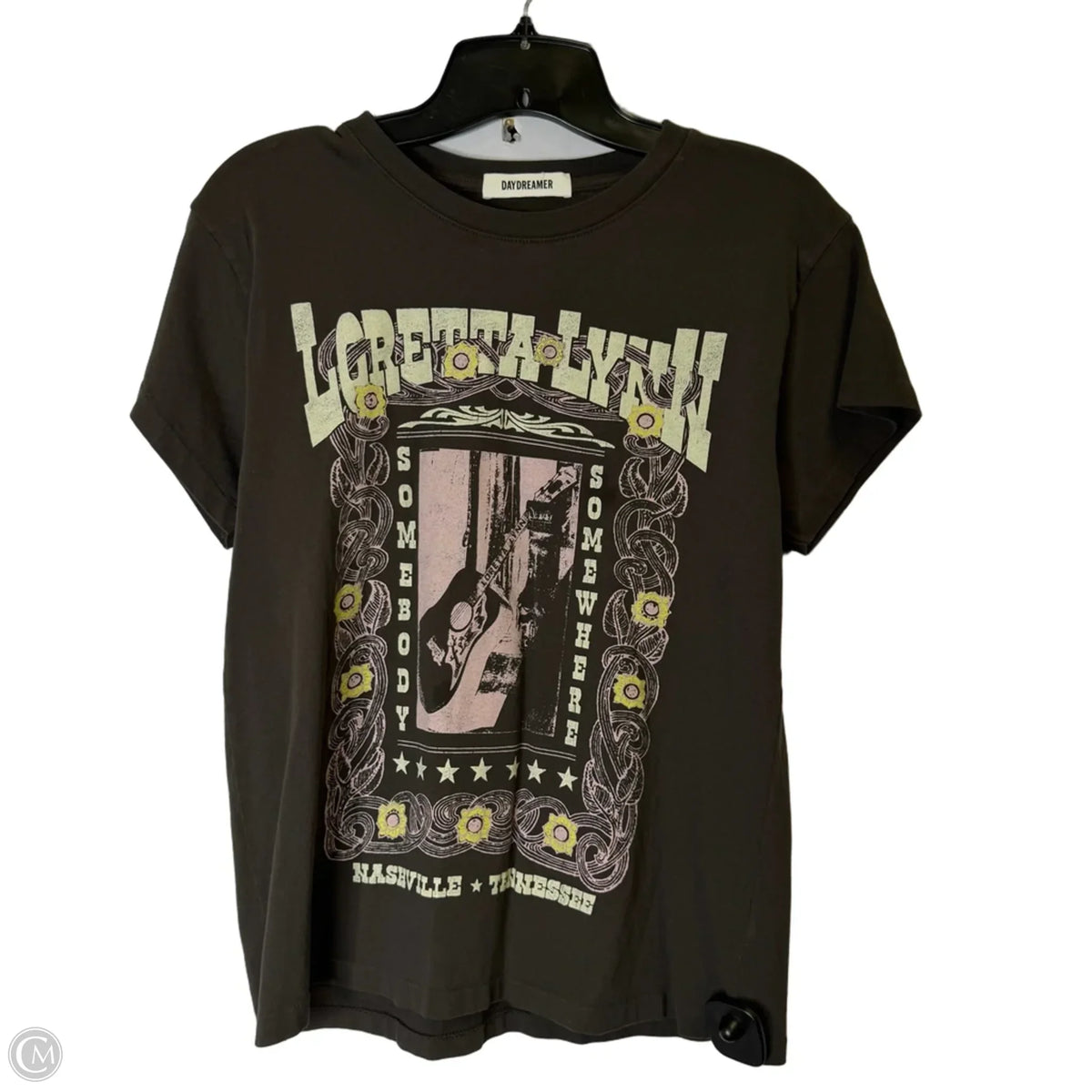 Top Short Sleeve Basic By Daydreamer In Grey, Size: S