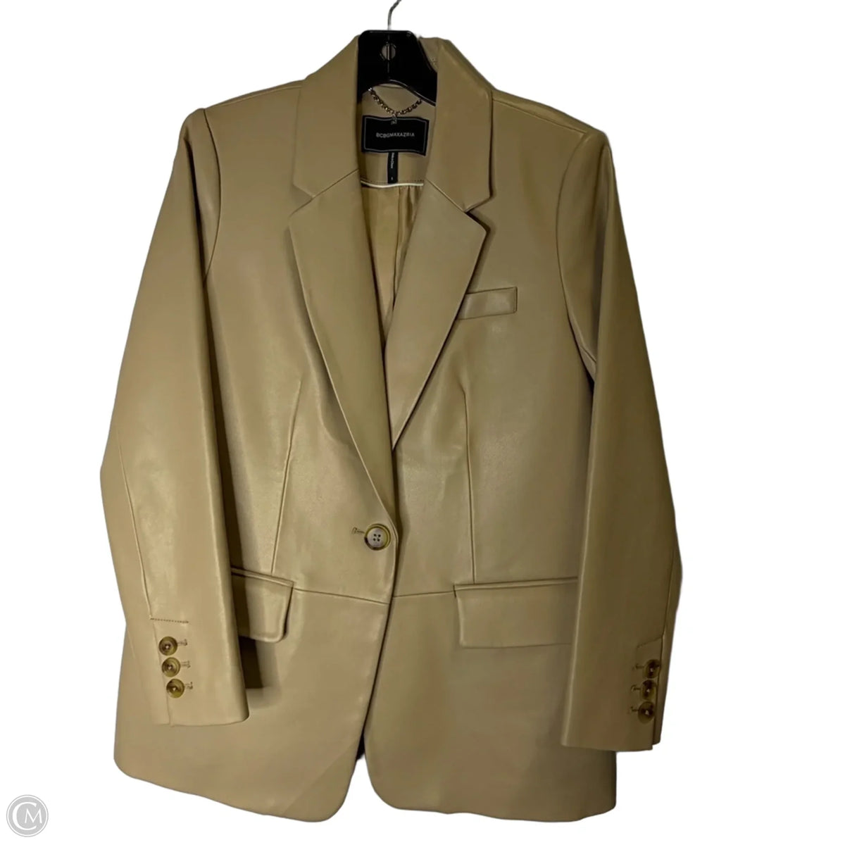 Blazer By Bcbgmaxazria In Cream, Size: S