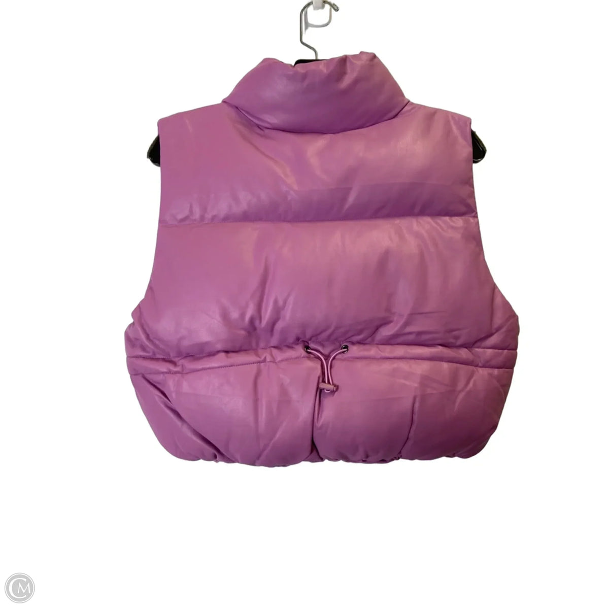 Vest Puffer & Quilted By Double Zero In Purple, Size: M