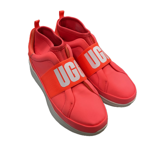 Orange Shoes Sneakers By Ugg, Size: 8