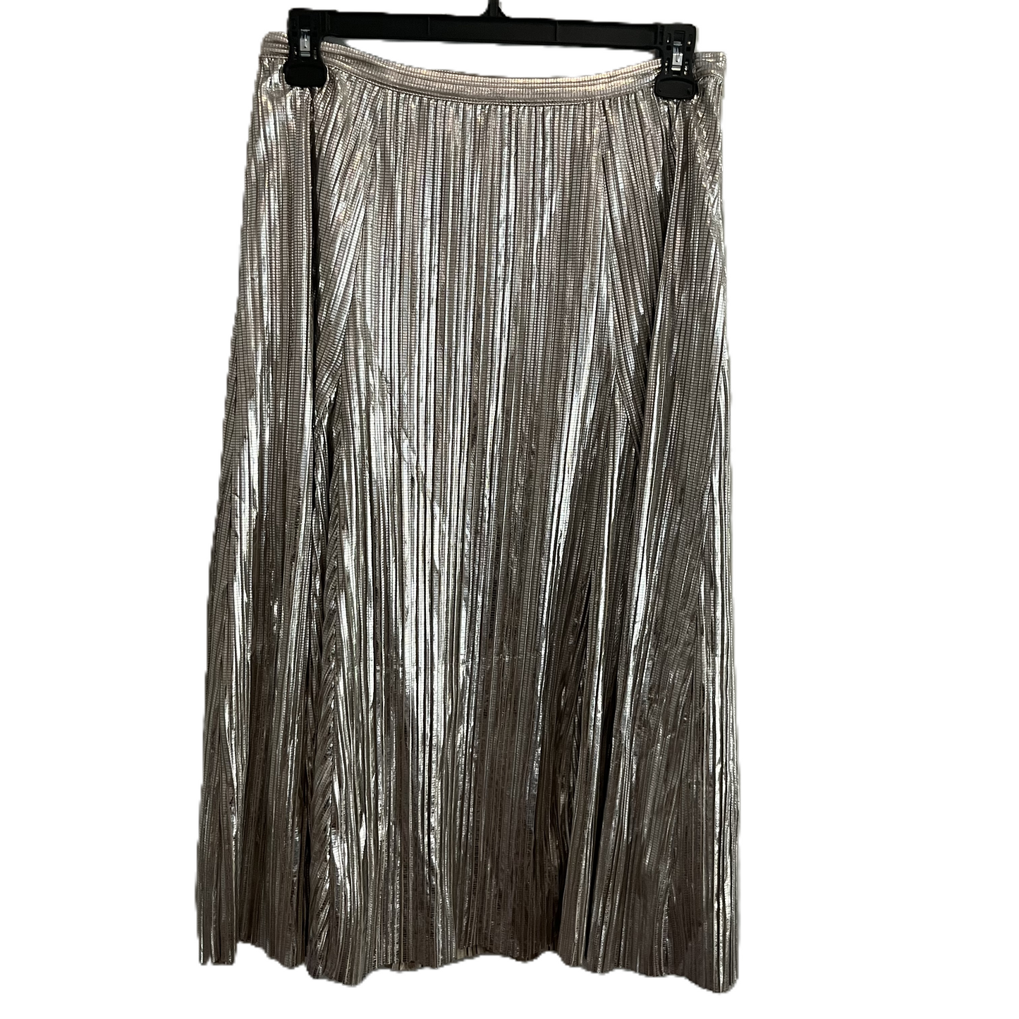 Skirt Midi By Maeve In Silver, Size: 8