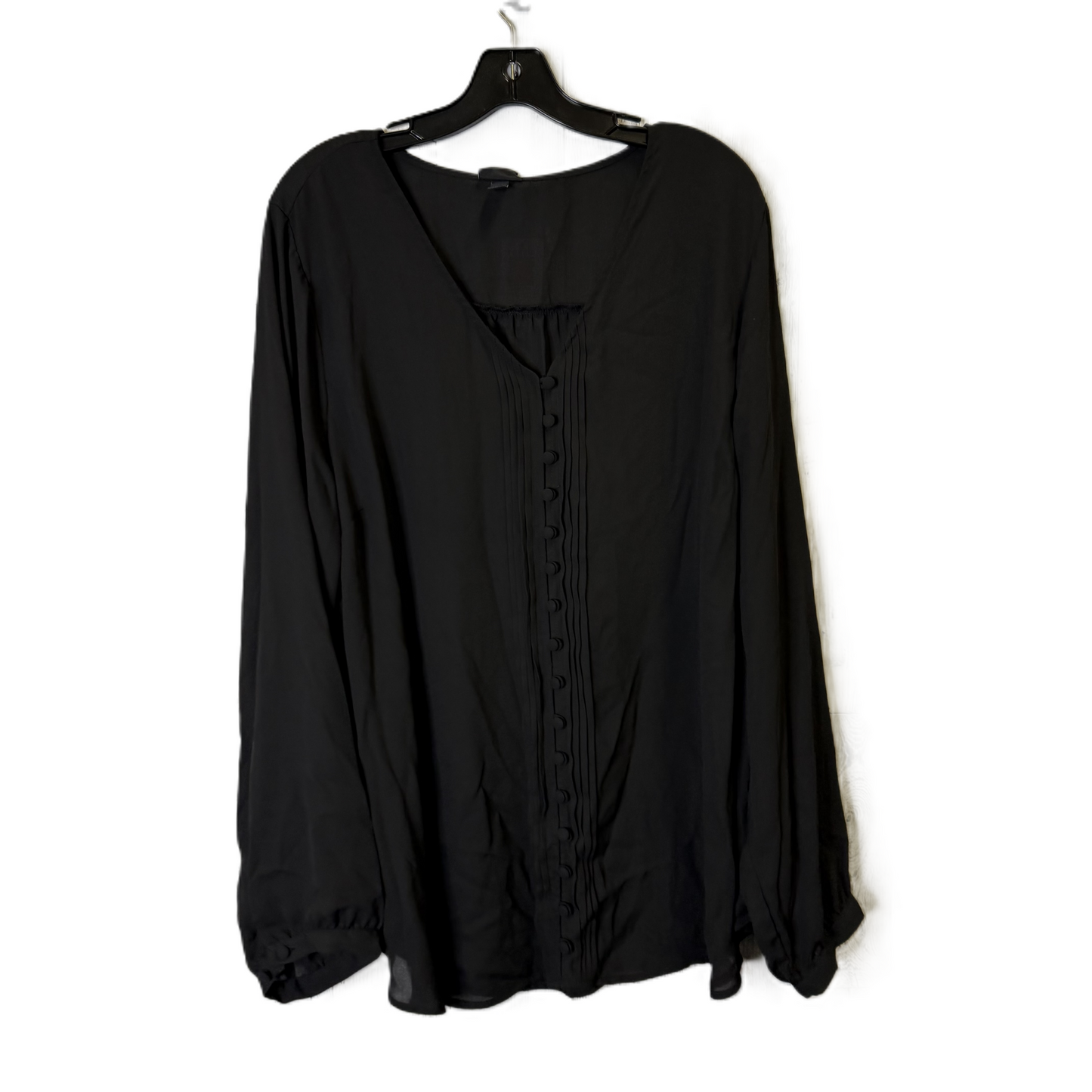 Top Long Sleeve By Torrid In Black, Size: 3x