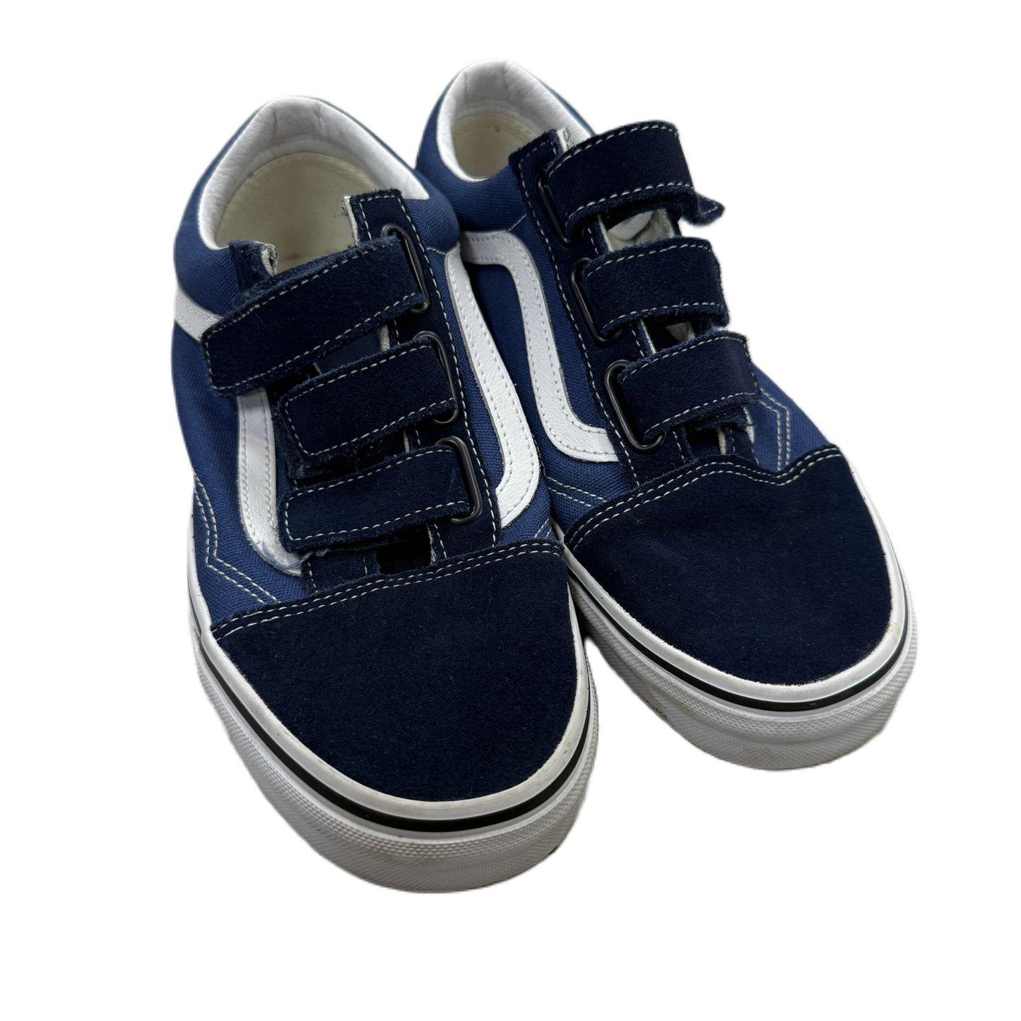 Shoes Sneakers By Vans In Blue, Size: 9.5