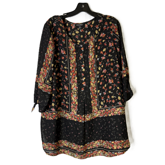 Top Long Sleeve By Roz And Ali In Black, Size: 1x