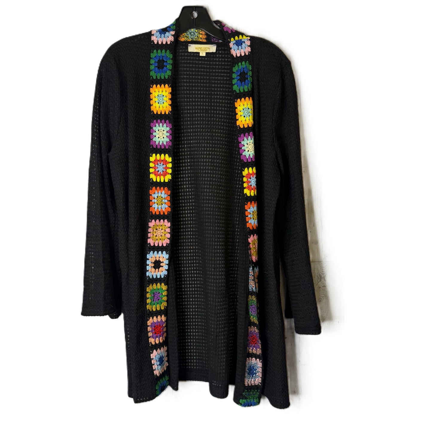 Cardigan By Rebellion In Black, Size: L