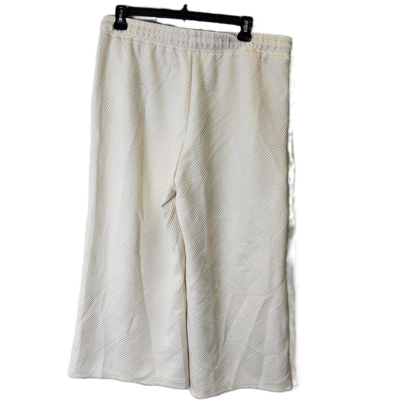 Pants Joggers By Clothes Mentor In Cream, Size: 3x