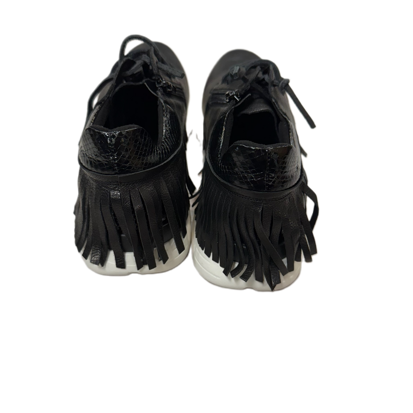 Shoes Sneakers By Vaneli In Black, Size: 9.5