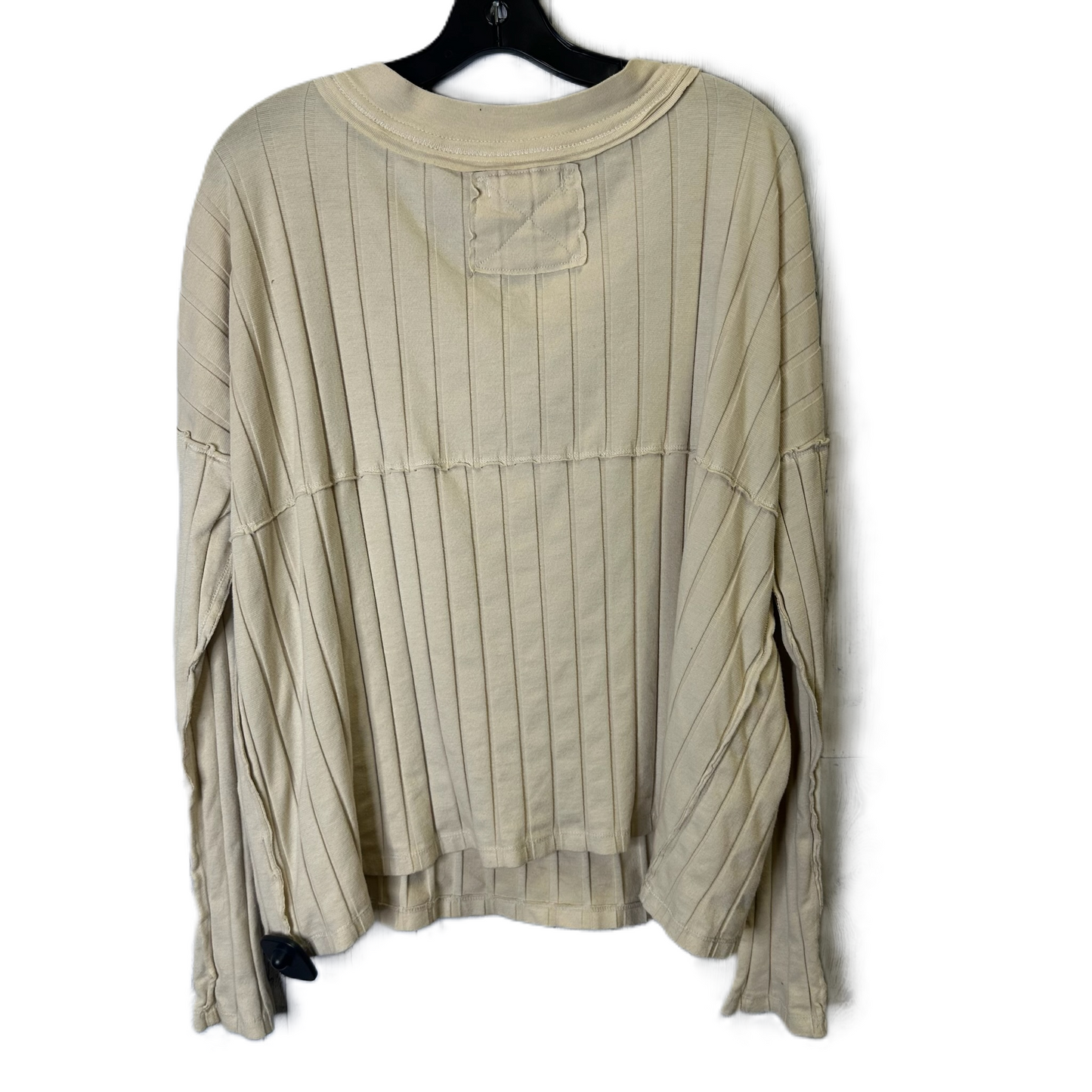 Top Long Sleeve By We The Free In Cream, Size: L