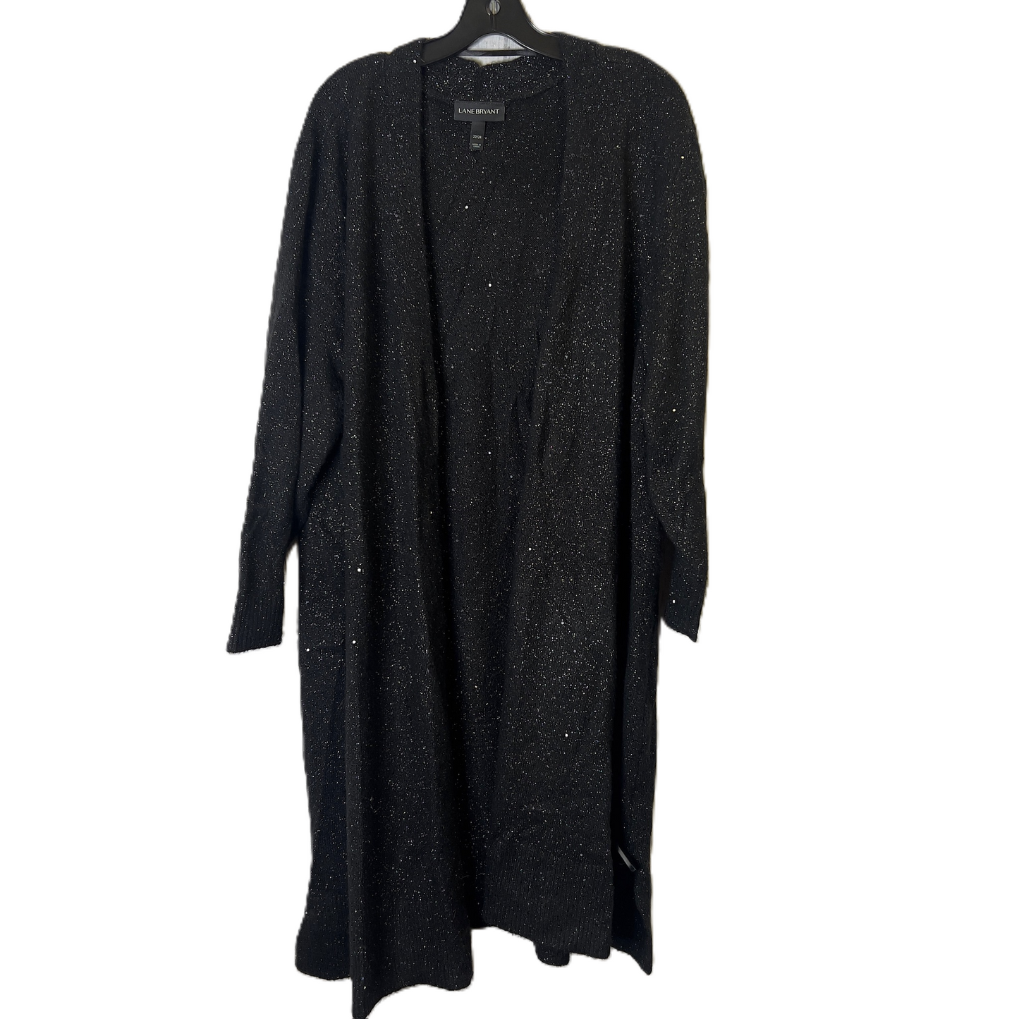 Sweater Cardigan By Lane Bryant In Black, Size: 22