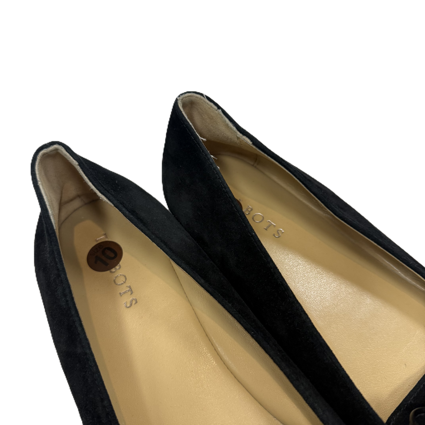 Shoes Flats By Talbots In Black, Size: 10